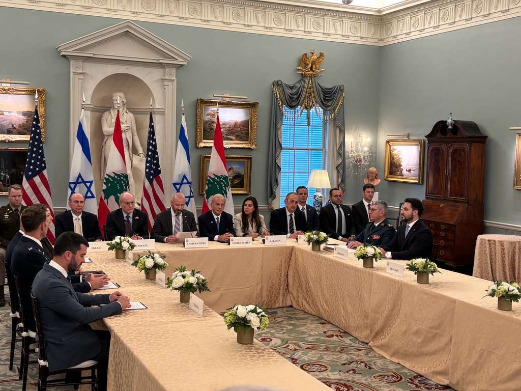 שיחות המו"מ בין ישראל ללבנון בוושינגטון