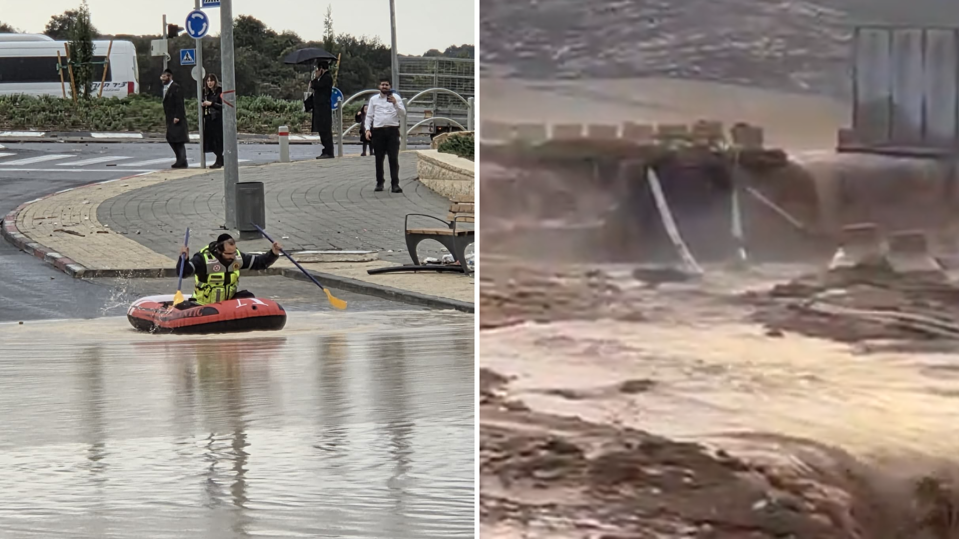 גדר ההפרדה בחברון, סירת הצלה בבית שמש 25.11