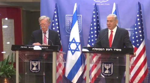 نتنياهو وبولتون