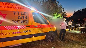 הזירה שבה אותרו בני זוג ללא רוח חיים במועצה האזורית גזר