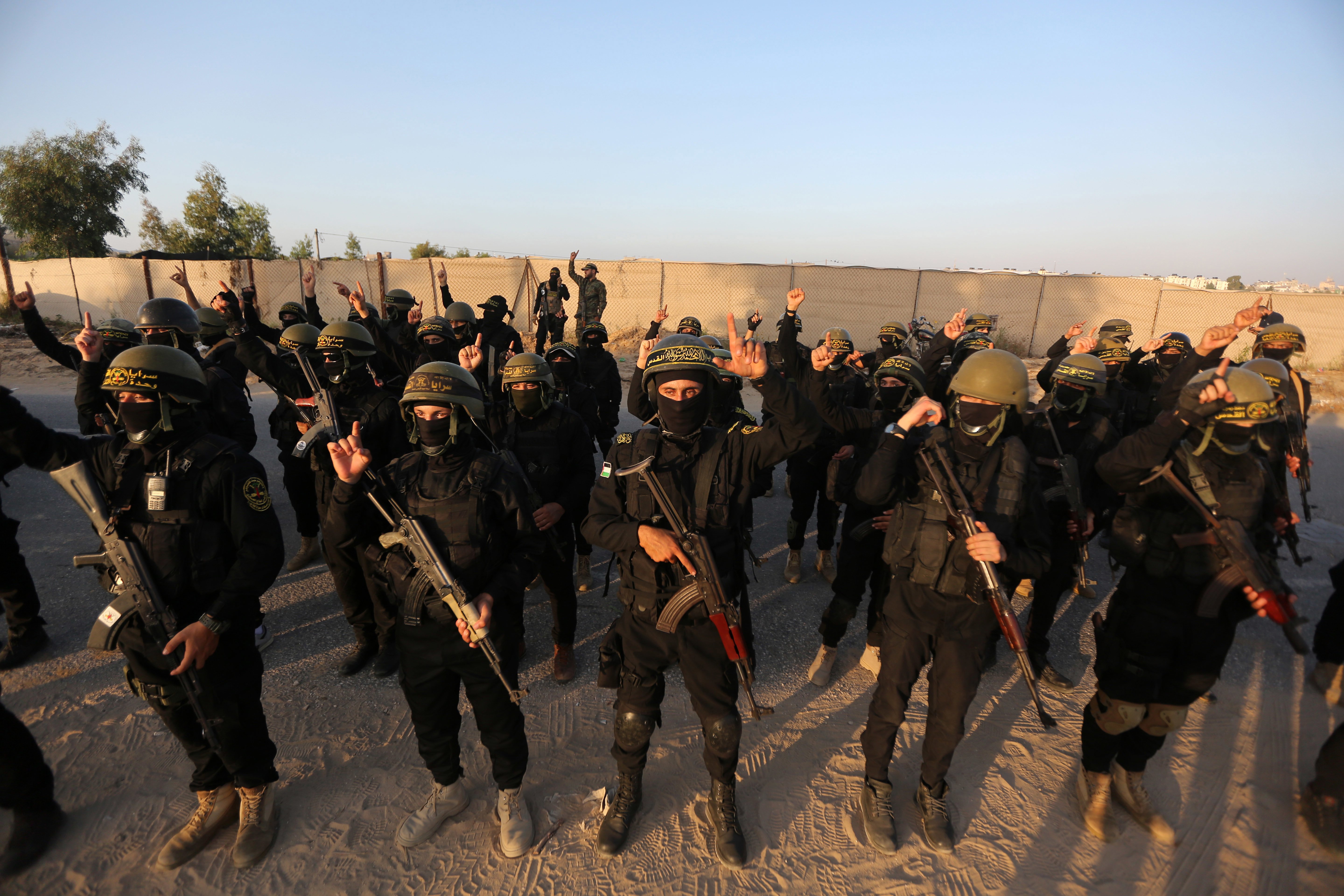 מחבלי הג'יהאד האסלאמי בחאן יונס