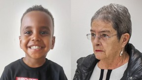 קרול פסלר והילד רפאל אדנה