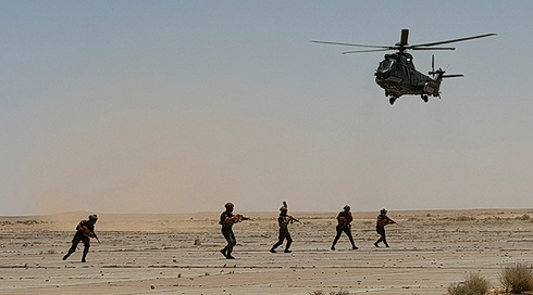 כוחות צבא עיראק מבצעים סריקות באתר שבו הוקם כביכול בסיס ישראל על אדמת המדינה, 22.05.26