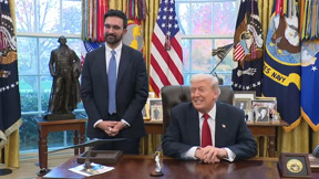 חברים חדשים? הביקור המחוייך של ממדאני אצל טראמפ בבית הלבן