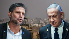 בנימין נתניהו ובצלאל סמוטריץ'