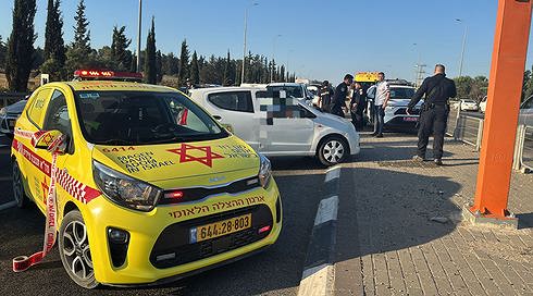 זירת ירי בכביש 70