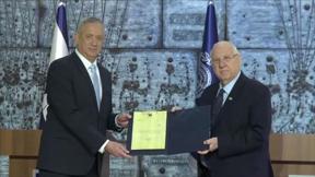 הנשיא ריבלין מעניק לבני גנץ את המנדט להרכבת הממשלה 16.03.20