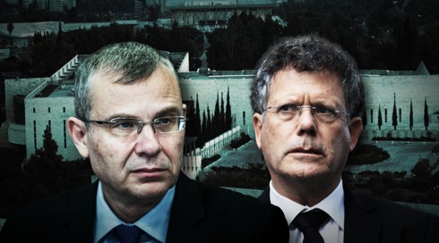 נשיא בית המשפט העליון יצחק עמית, שר המשפטים יריב לוין