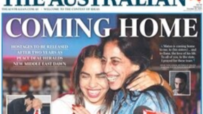 "באים הביתה": שער "האוסטרליאן"