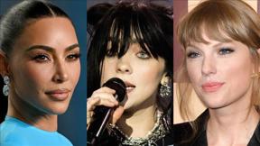 טיילור סוויפט, בילי אייליש, קים קרדשיאן