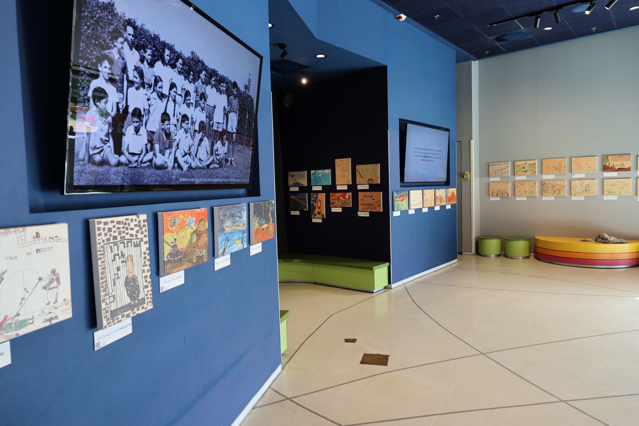 תערוכת "ילדים מציירים מלחמה" במוזיאון הילדים בחולון