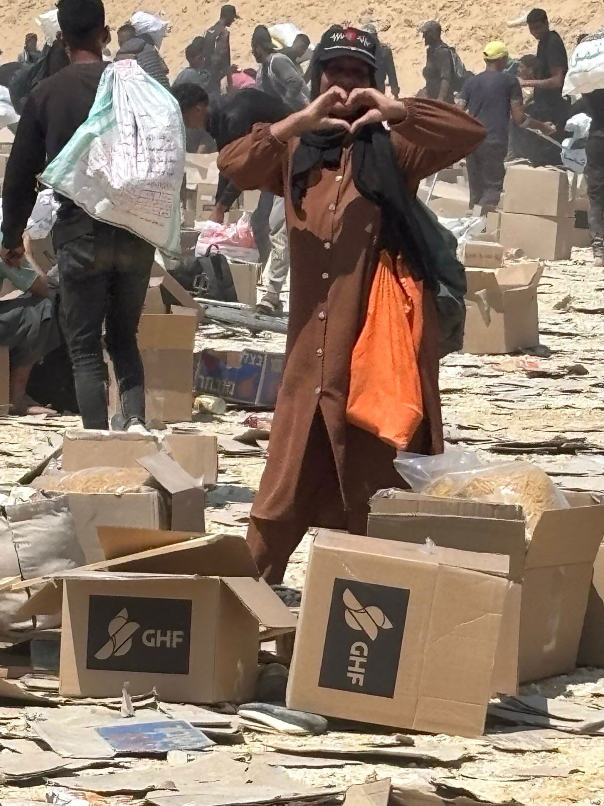 חלוקת הסיוע ההומניטרי בעזה על ידי ה-GHF