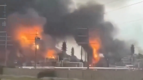 תקיפה בשדה גז באיראן