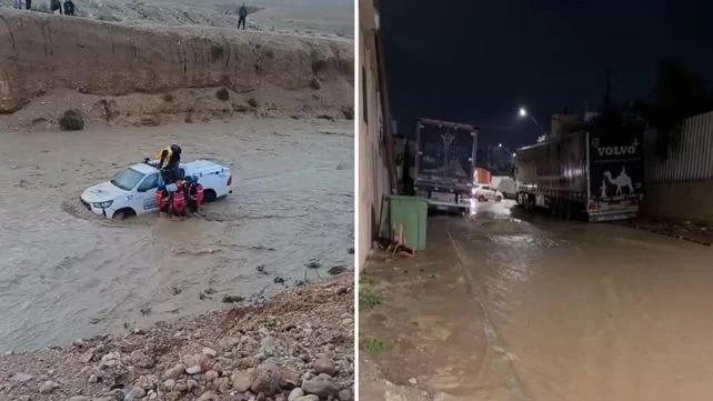 سيول في منطقة النقب