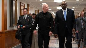 שר הביטחון יואב גלנט ושר ההגנה האמריקני לויד אוסטין בפנטגון