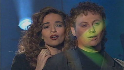 אורנה ומשה דץ. 1991