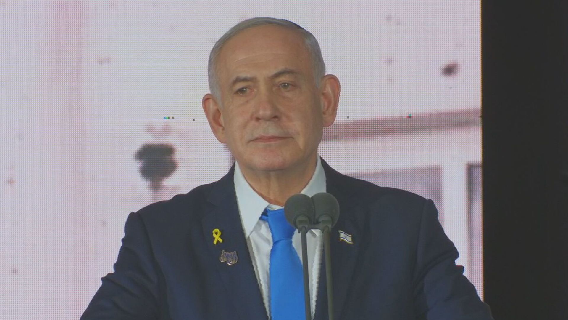 ראש הממשלה נתניהו בהר הרצל, הבוקר