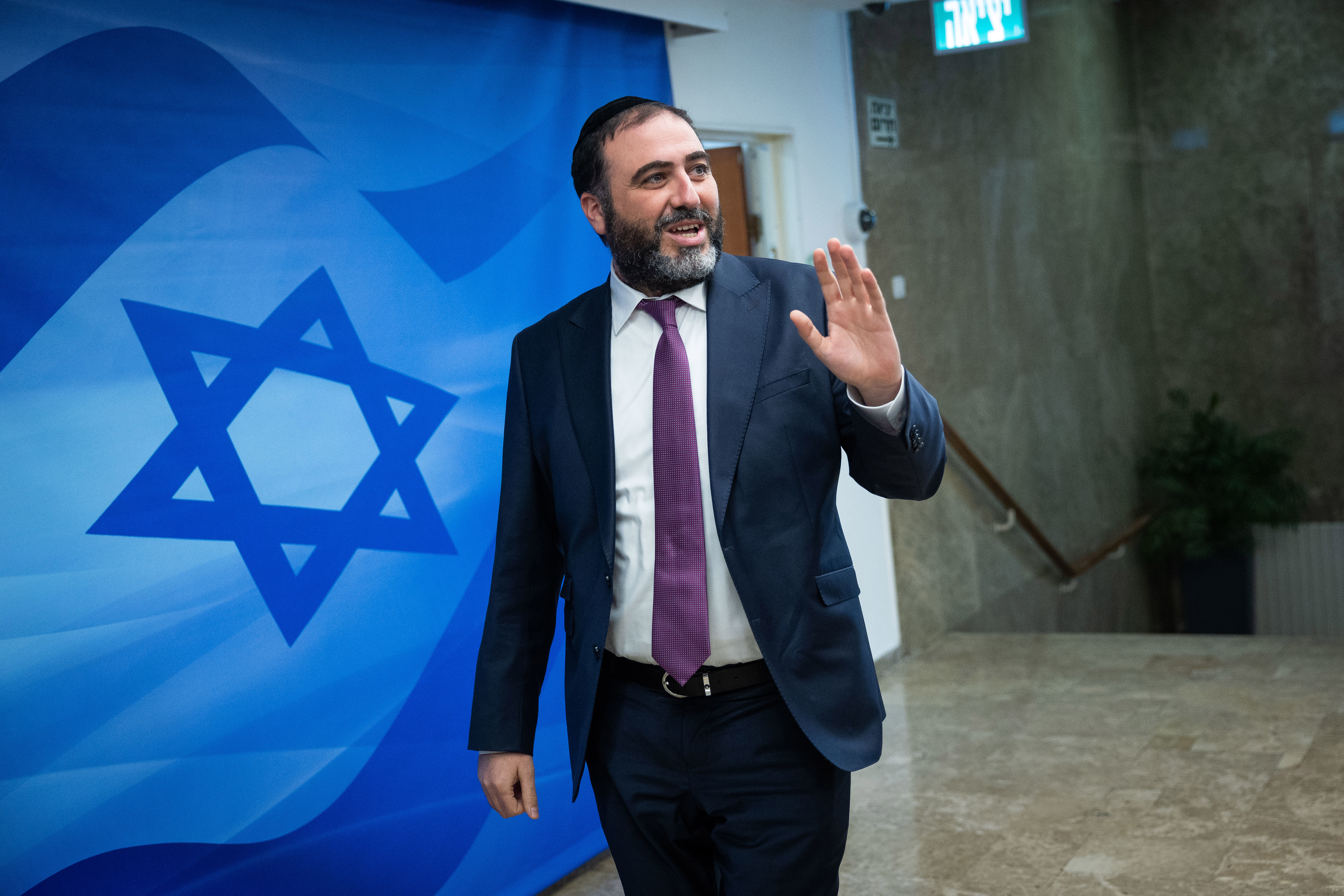 שר הבריאות הפנים משה ארבל ש"ס F230507YS09