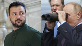 ולדימיר פוטין, וולודימיר זלנסקי