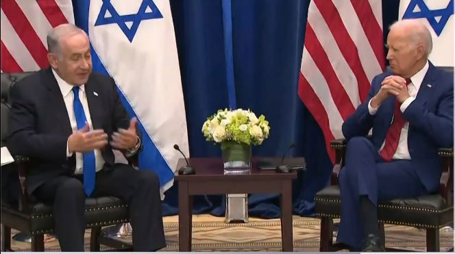 نتنياهو وبايدن