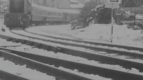 רכבת ירושלים בשלג