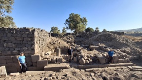 בית הכנסת שהתגלה בחפירה