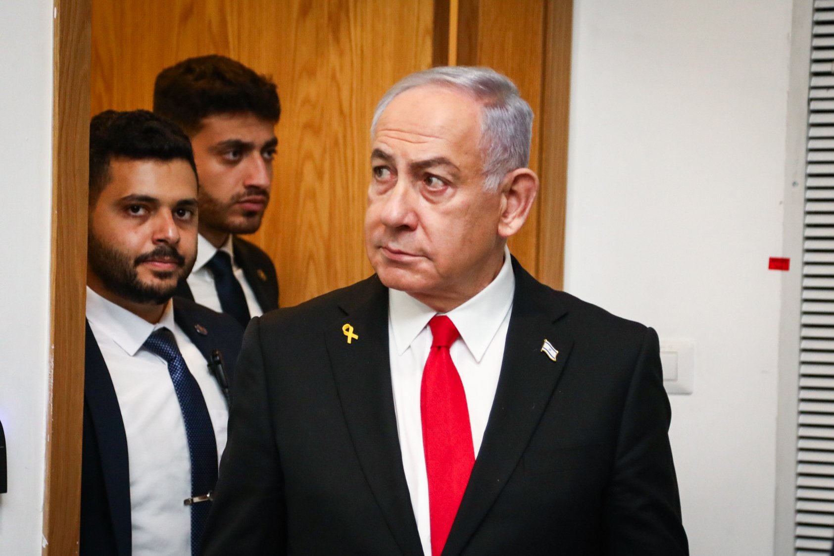 ראש הממשלה בנימין נתניהו בדיון בבית המשפט