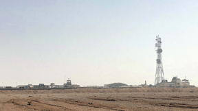 בסיס הכוחות האמריקניים א-תנף בגבול סוריה-ירדן