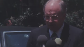 דיק צייני בביקור בבסיס חיל האויר