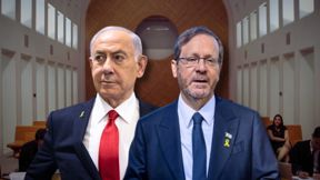 בנימין נתניהו ויצחק הרצוג