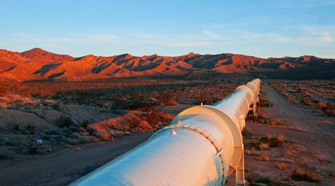 פטרוליין, צינור באורך 1,201 ק"מ ובקוטר 120 ס"מ