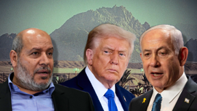 השיחות בשארם א-שייח': בנימין נתניהו, דונלד טראמפ וח'ליל אל-חיה