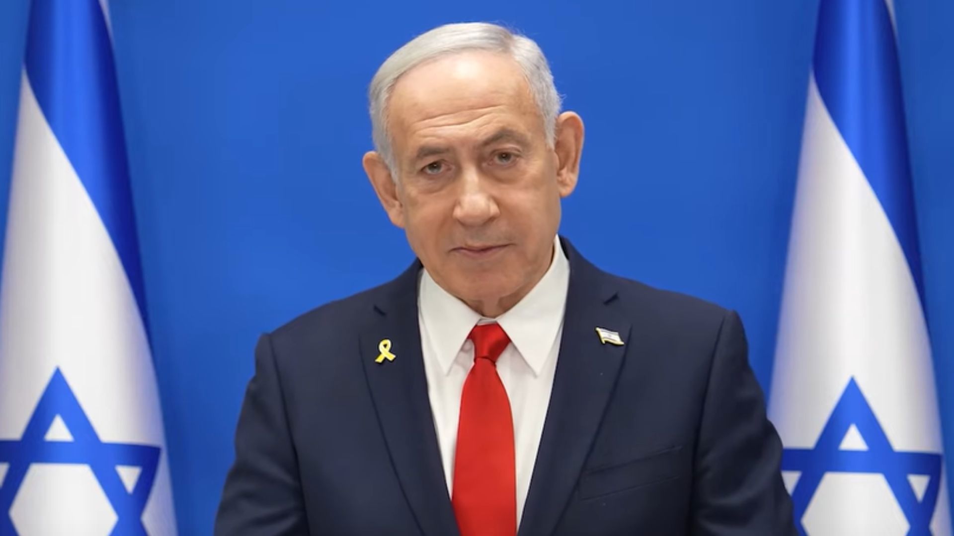 ראש הממשלה נתניהו בהודעה לתקשורת, הערב