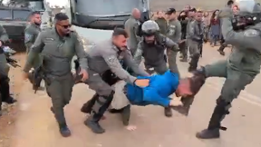 אלימות משטרתית כלפי תושב יהודה ושומרון