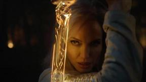 אנג'לינה ג'ולי מתוך "הנצחיים", אולפני מארוול