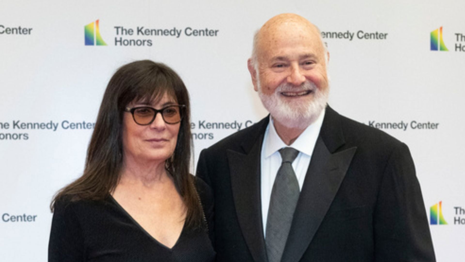 רוב ריינר ורעייתו מישל במרכז קנדי בוושינגטון, דצמבר 2023