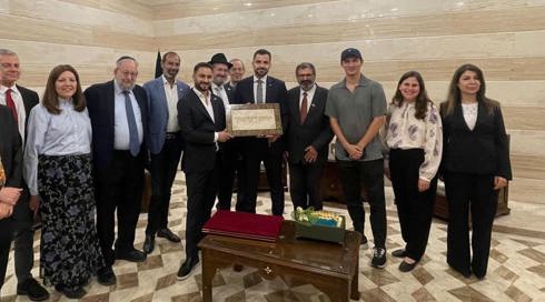משלחת יהודית מיוחדת מרחבי העולם שביקרה בסוריה