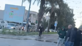 זירת פיצוץ המטען בטייבה