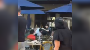 תיעוד תקיפת הישראלים בקליפורניה