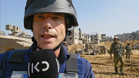 רועי שרון בעומק רצועת עזה