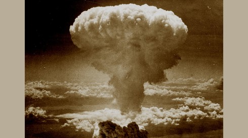 פטריית העשן של פצצת האטום איש שמן