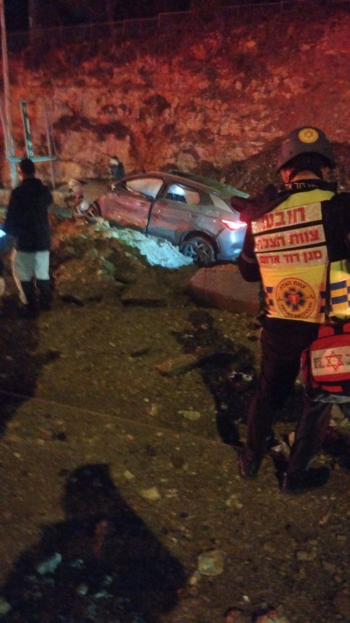 זירת נפילה באזור ירושלים