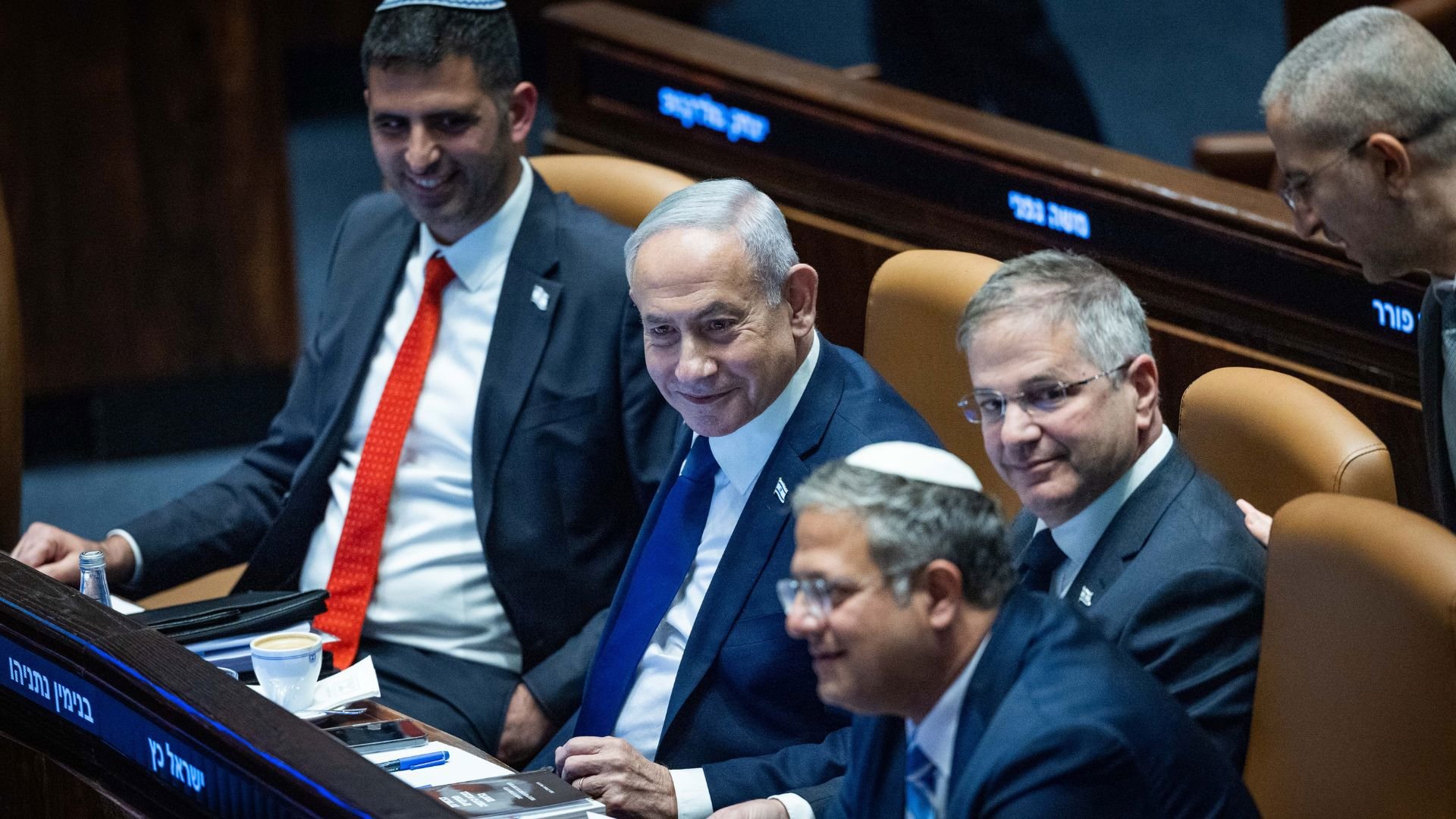 קיש, בן גביר, נתניהו וקרעי במליאת הכנסת, בשבוע שעבר