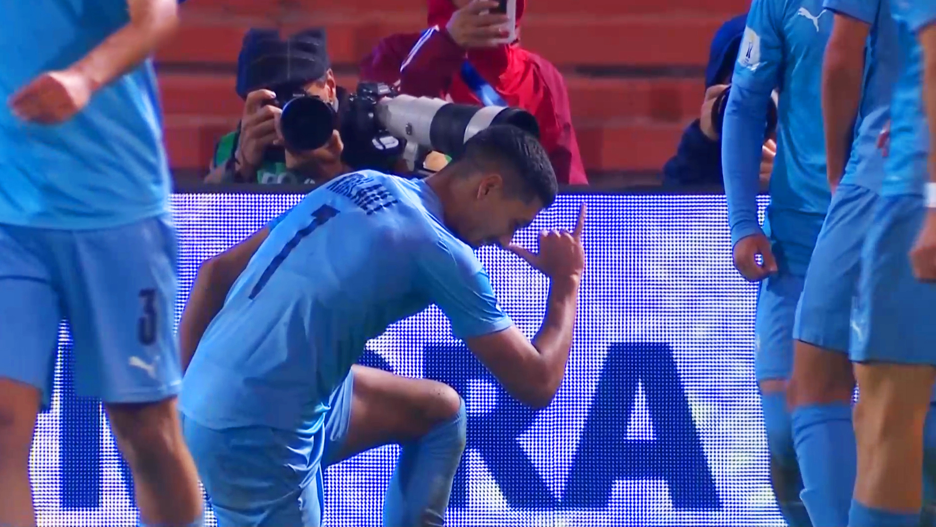 גול הניצחון מול אוזבקיסטן