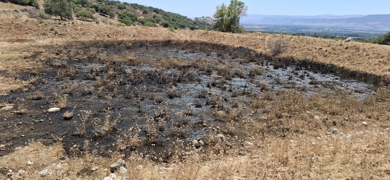 הזיהום ברמת הגולן