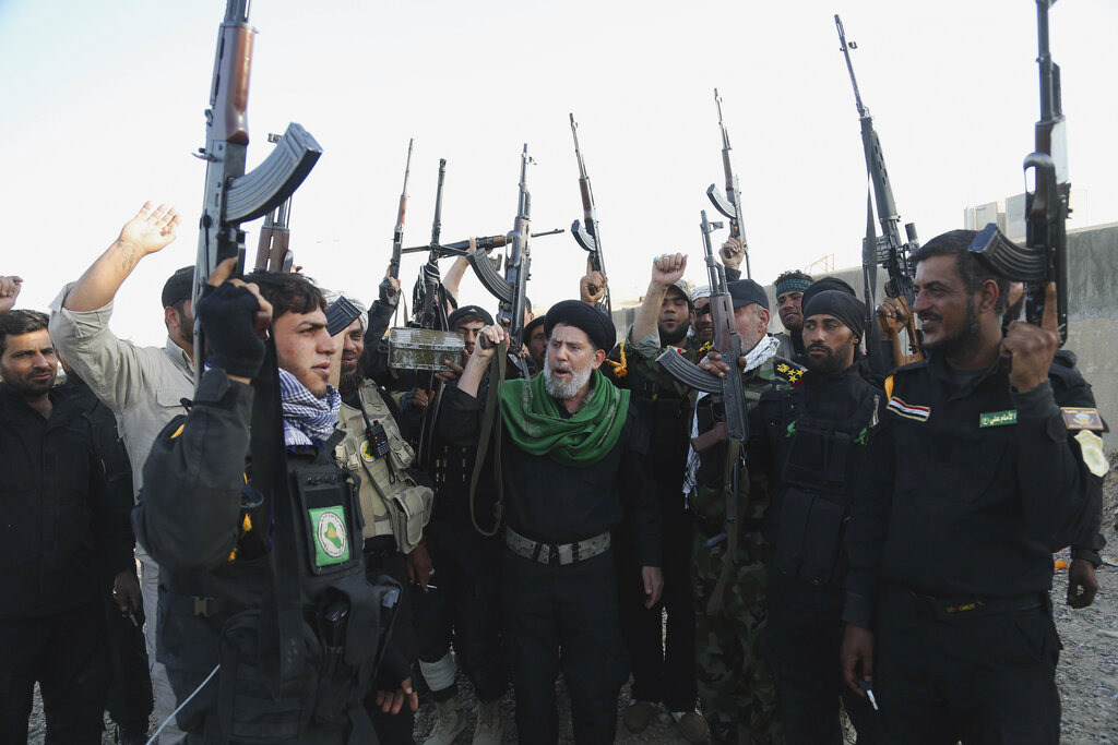 אנשי המיליציה השיעית "גדודי האימאם עלי" בעיראק, ארכיון