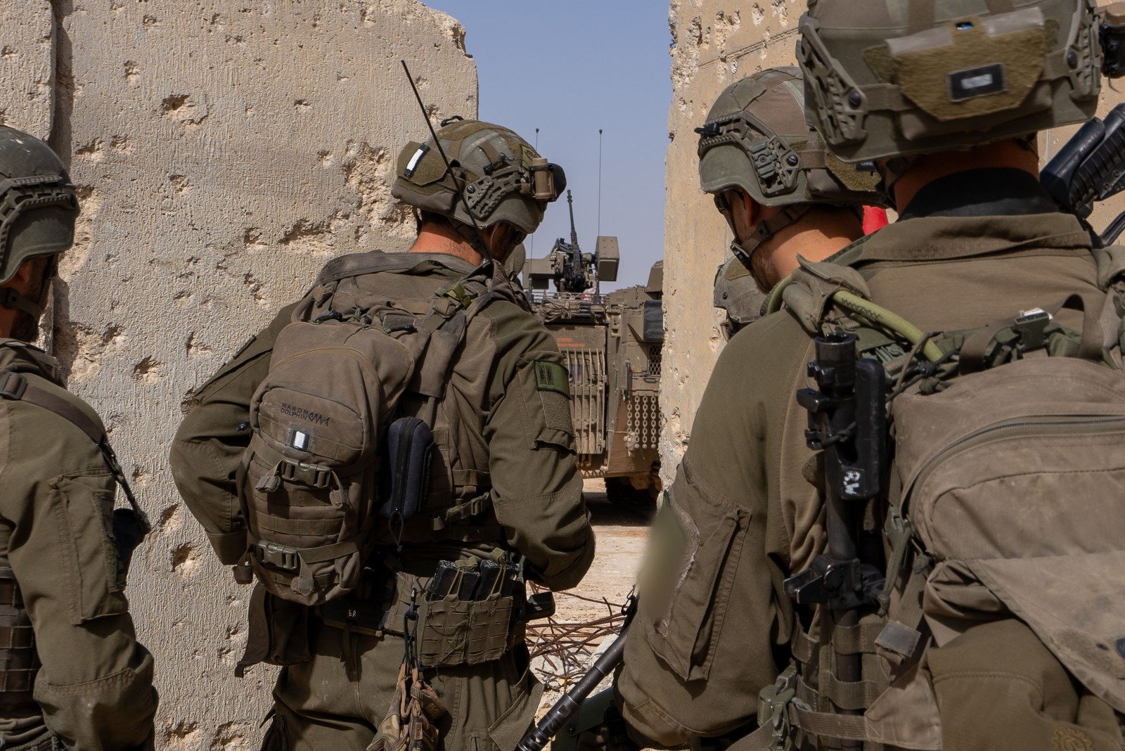 לוחמים באימון 