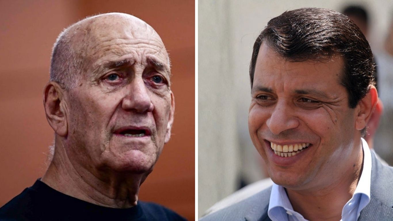 מוחמד דחלאן ואהוד אולמרט