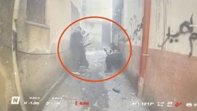 תיעוד חיסול מחבלים מרחפן בנור א שמס, 20.4.24