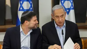 ראש הממשלה בנימין נתניהו ושר האוצר בצלאל סמוטריץ'